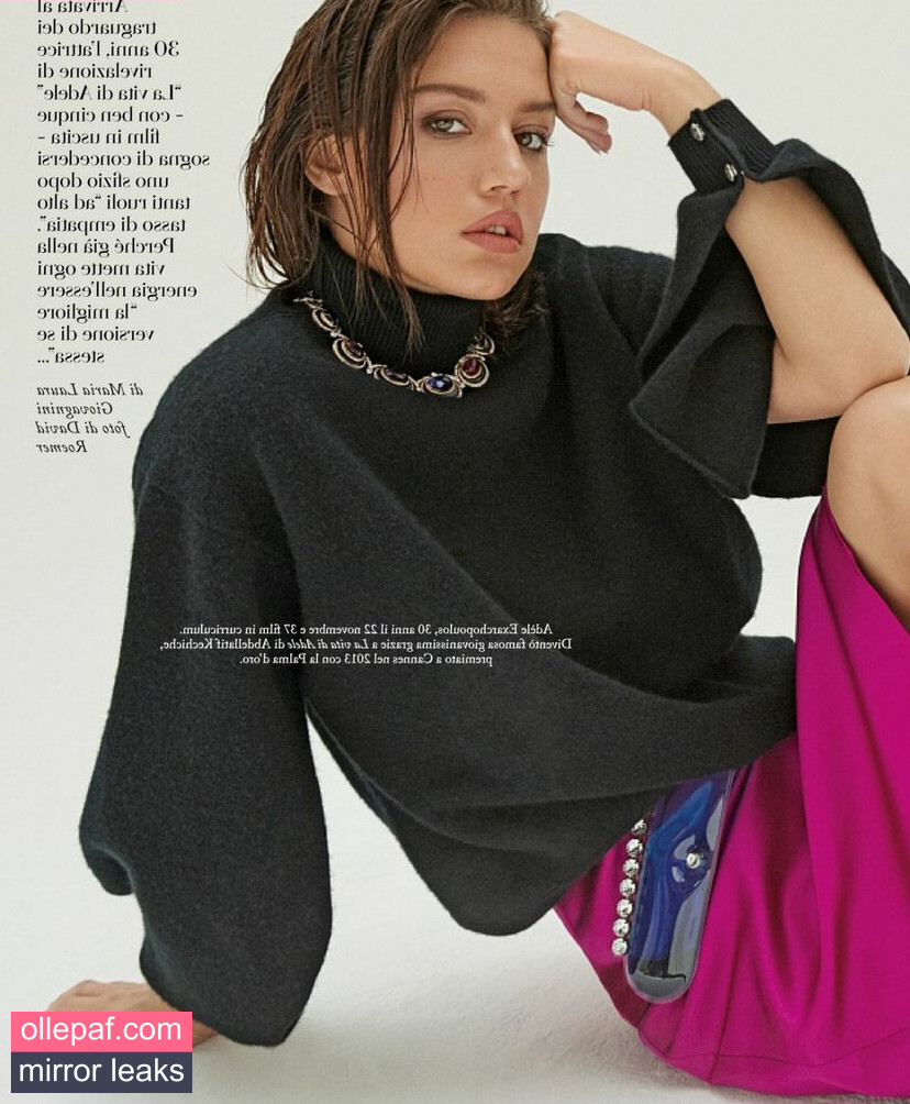 Latest Leaks Adele Exarchopoulos Nude #180 - Fapello