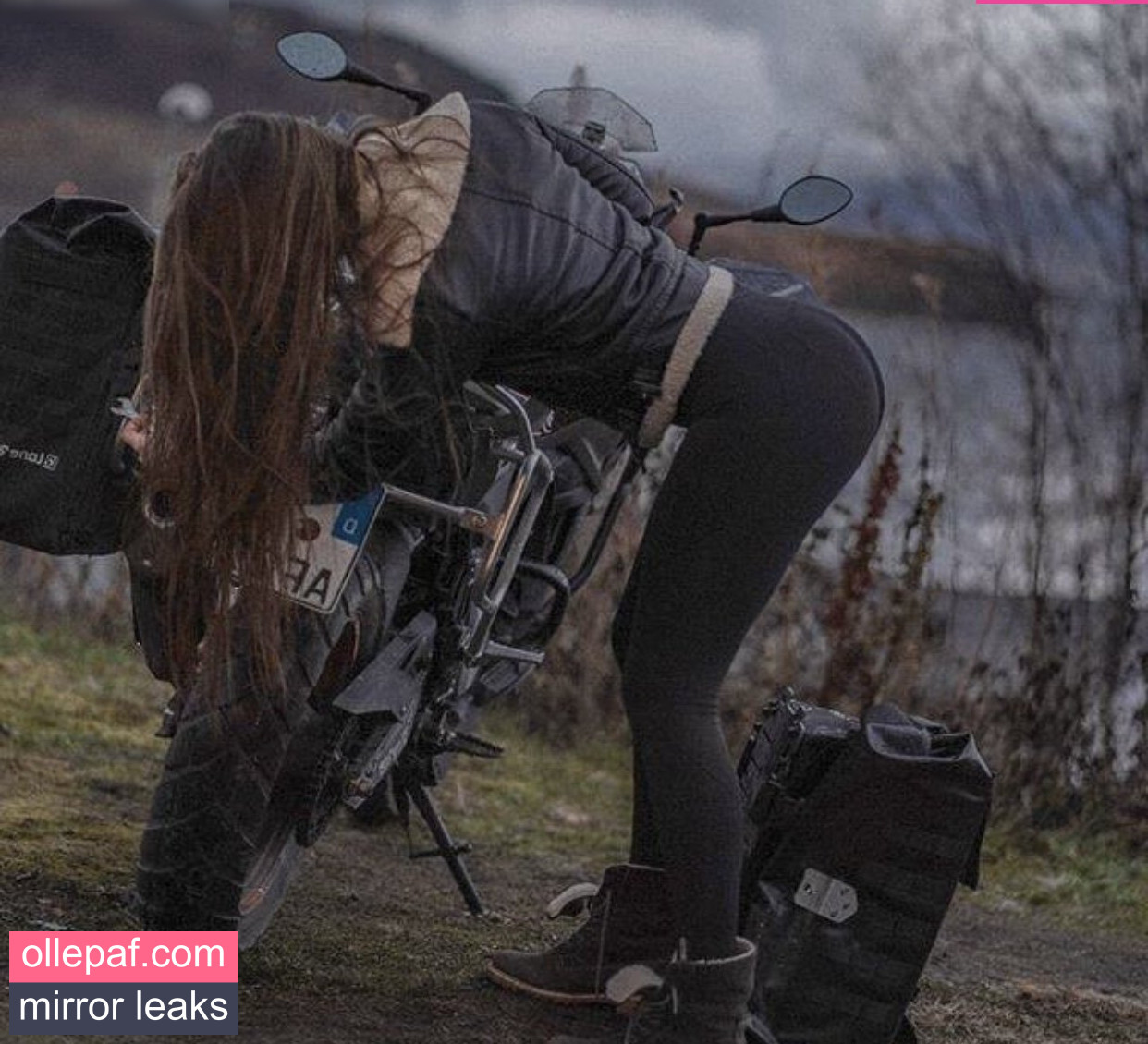 Latest Leaks Affe auf Bike Nude #437 - Fapello