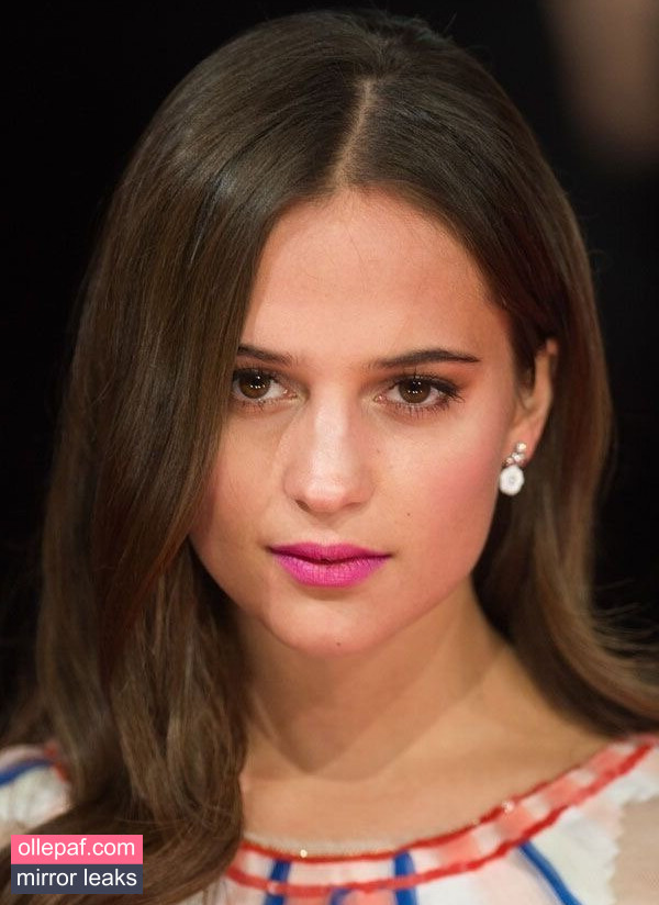 Latest Leaks Alicia Vikander Nude #265 - Fapello