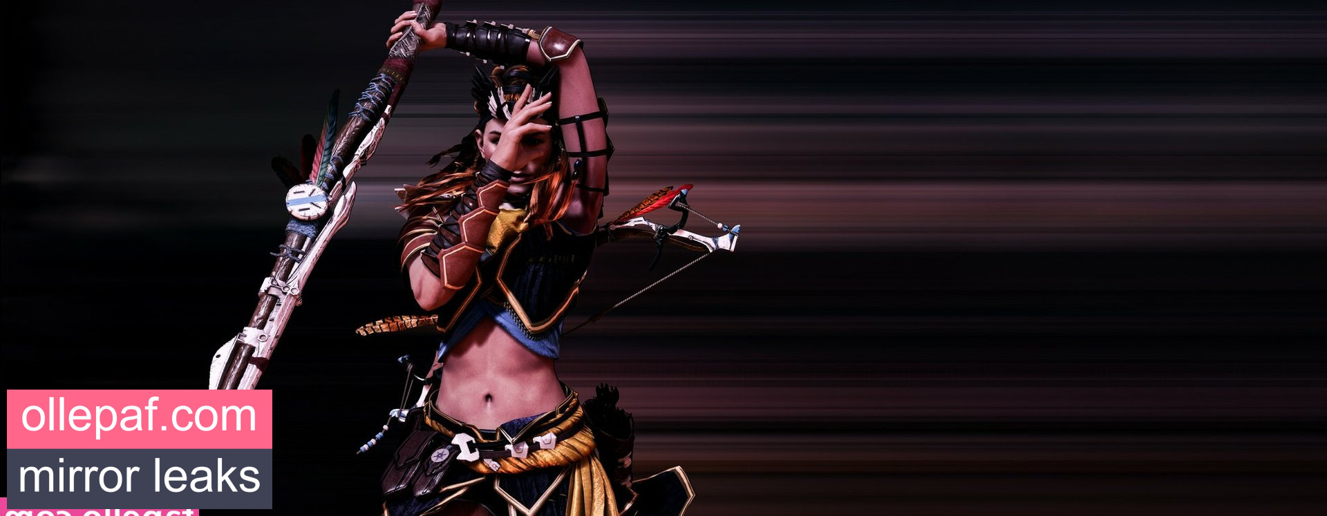 Latest Leaks Alloy Horizon Zero Dawn Nude #394 - Fapello