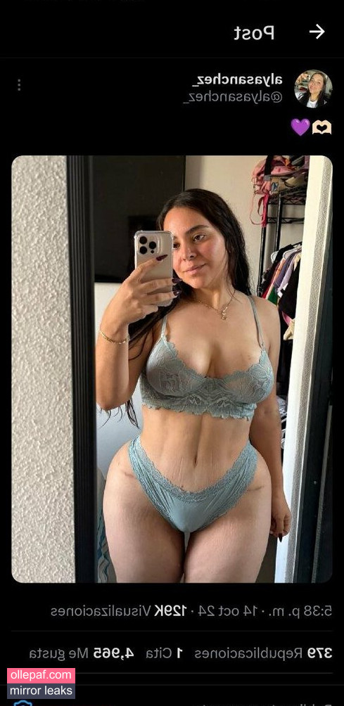 Latest Leaks alyasanchez Nude #6 - Fapello