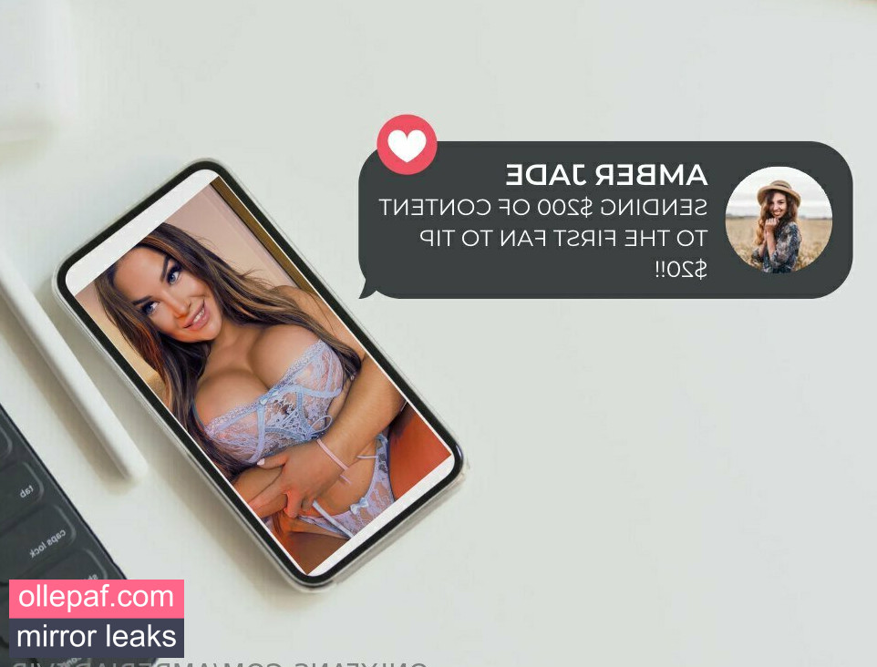 Latest Leaks Amberjadevip Nude #380 - Fapello