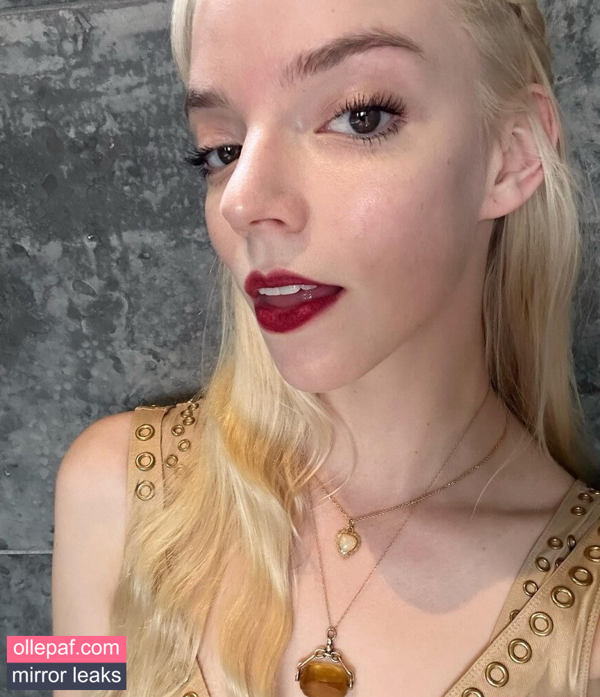 Latest Leaks Anya Taylor-Joy Nude #380 - Fapello