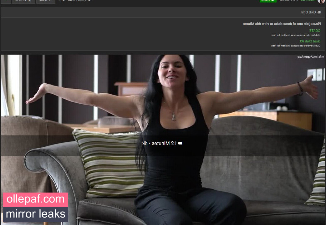 Latest Leaks Aspen Rae Nude #4 - Fapello