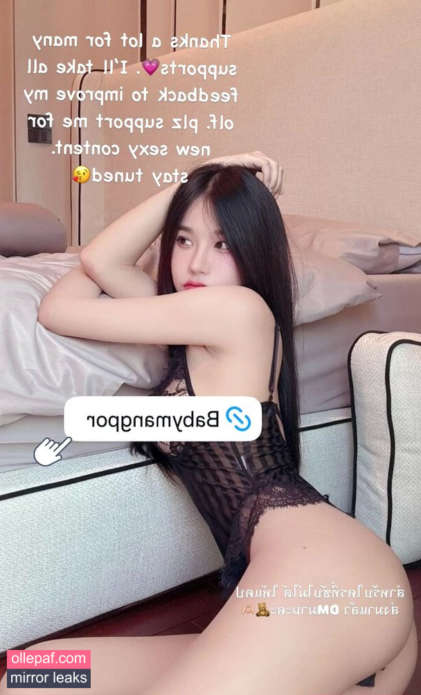 Latest Leaks babymangpor Nude #91 - Fapello