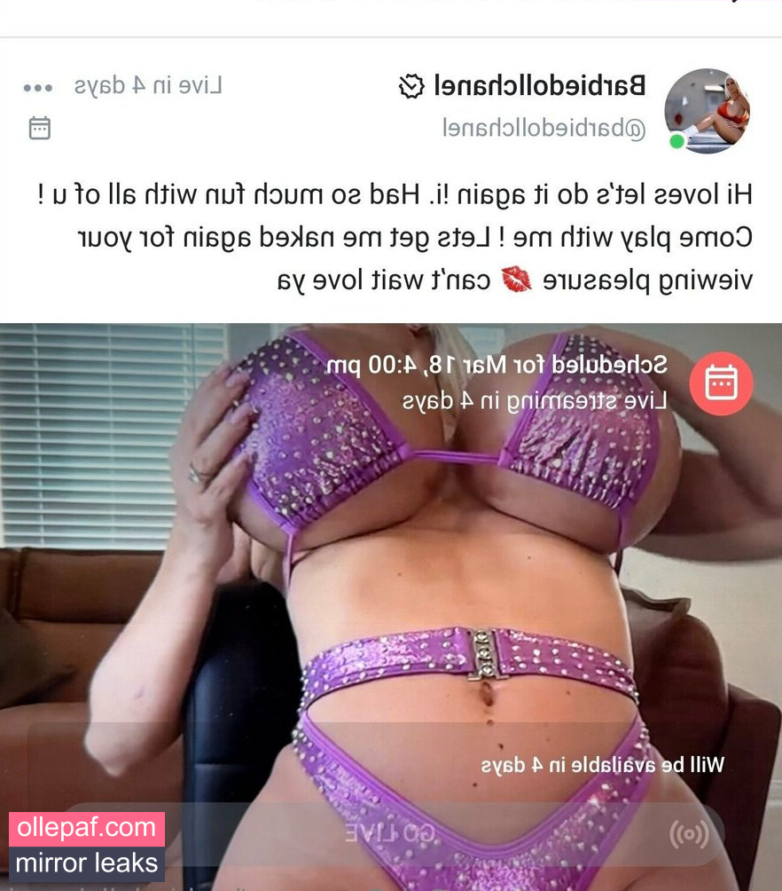 Latest Leaks barbiedollchanel Nude #53 - Fapello