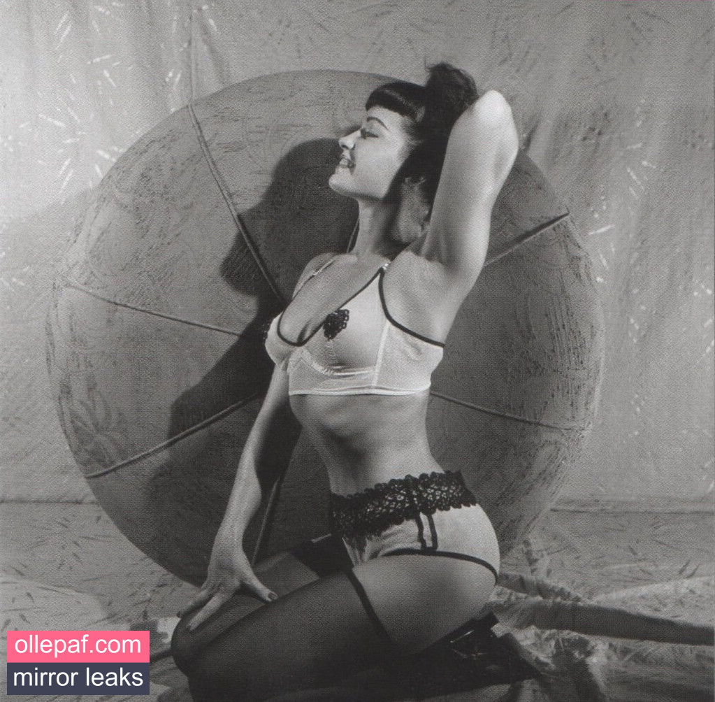 Latest Leaks Bettie Page Nude #126 - Fapello