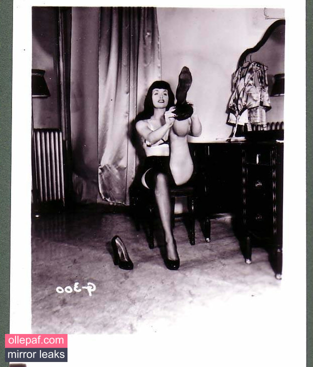 Latest Leaks Bettie Page Nude #139 - Fapello