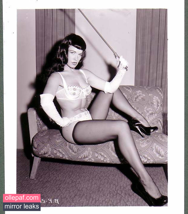 Latest Leaks Bettie Page Nude #142 - Fapello