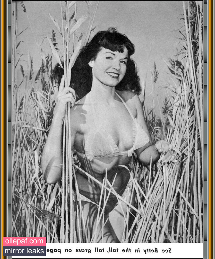 Latest Leaks Bettie Page Nude #208 - Fapello