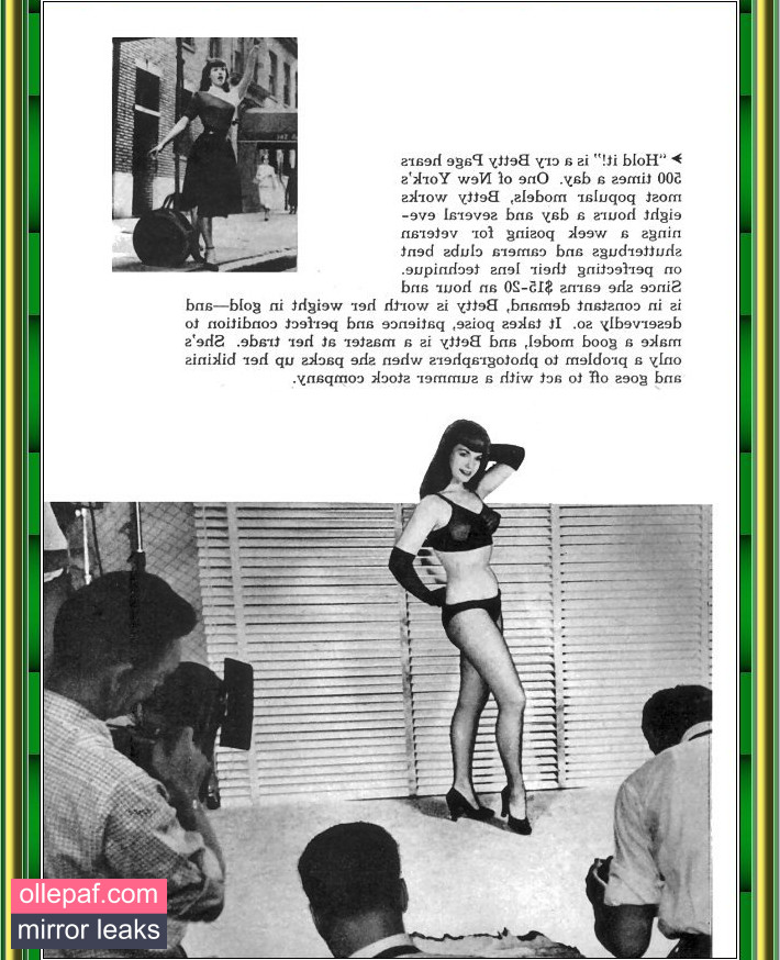 Latest Leaks Bettie Page Nude #217 - Fapello
