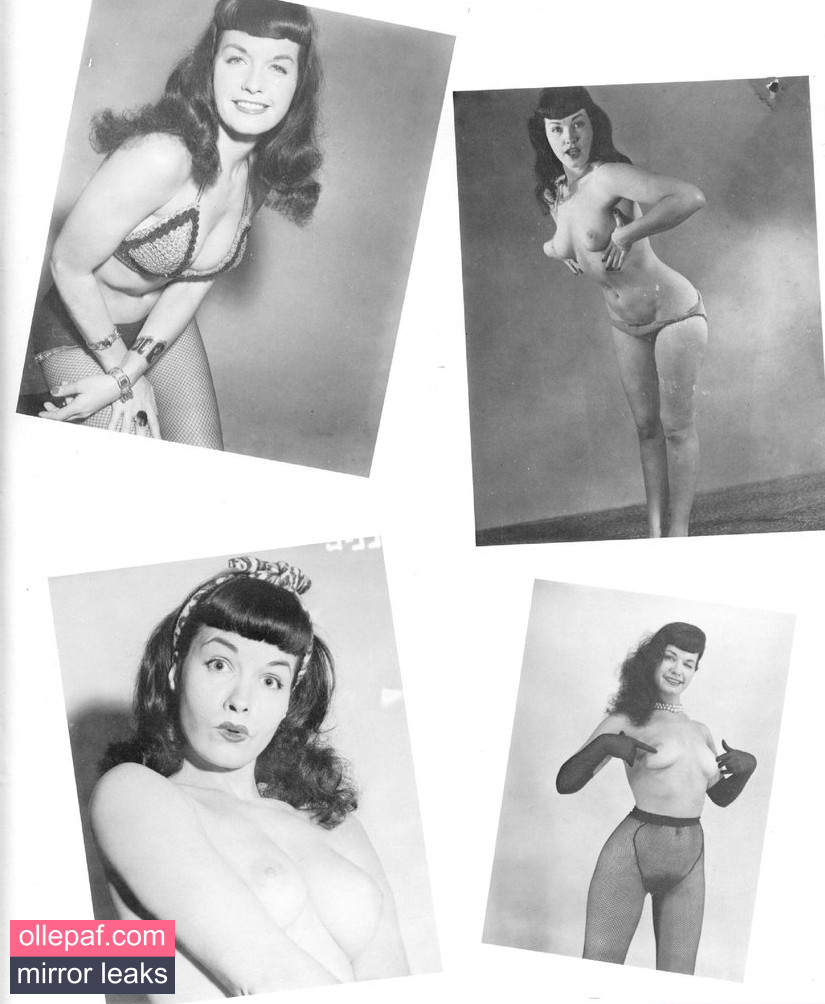 Latest Leaks Bettie Page Nude #265 - Fapello