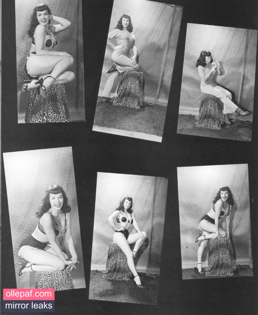 Latest Leaks Bettie Page Nude #284 - Fapello