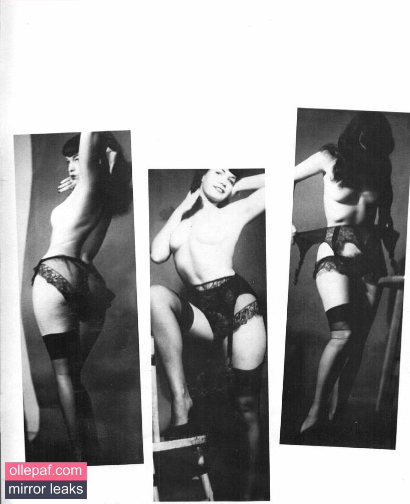 Latest Leaks Bettie Page Nude #300 - Fapello