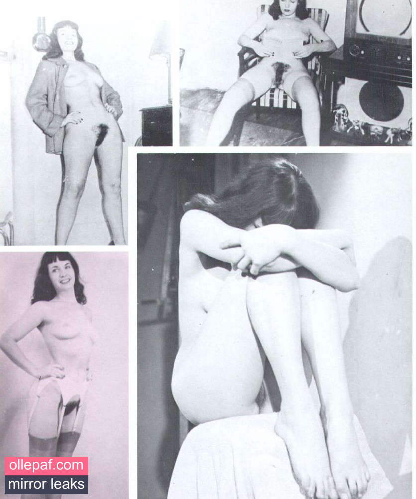 Latest Leaks Bettie Page Nude #301 - Fapello