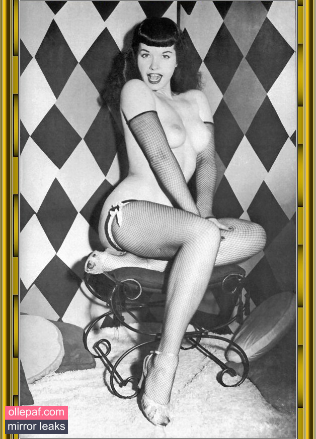 Latest Leaks Bettie Page Nude #357 - Fapello