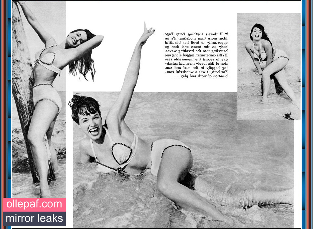 Latest Leaks Bettie Page Nude #367 - Fapello