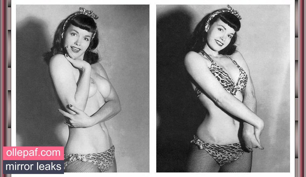 Latest Leaks Bettie Page Nude #405 - Fapello