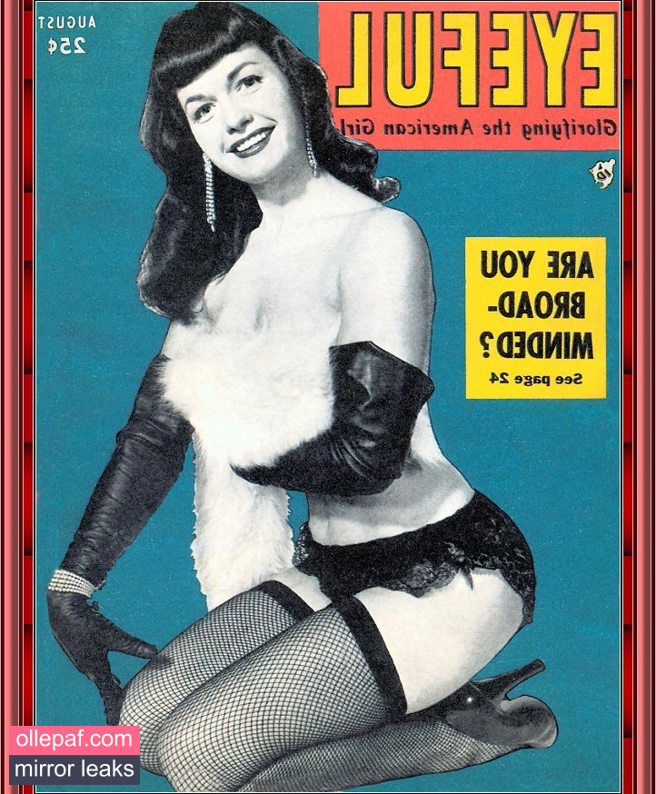 Latest Leaks Bettie Page Nude #412 - Fapello