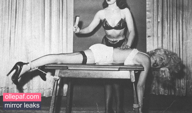 Latest Leaks Bettie Page Nude #437 - Fapello
