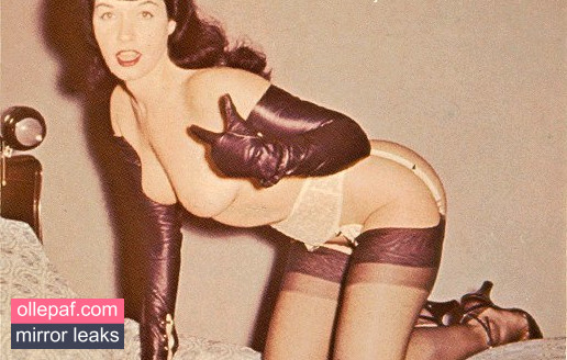 Latest Leaks Bettie Page Nude #442 - Fapello