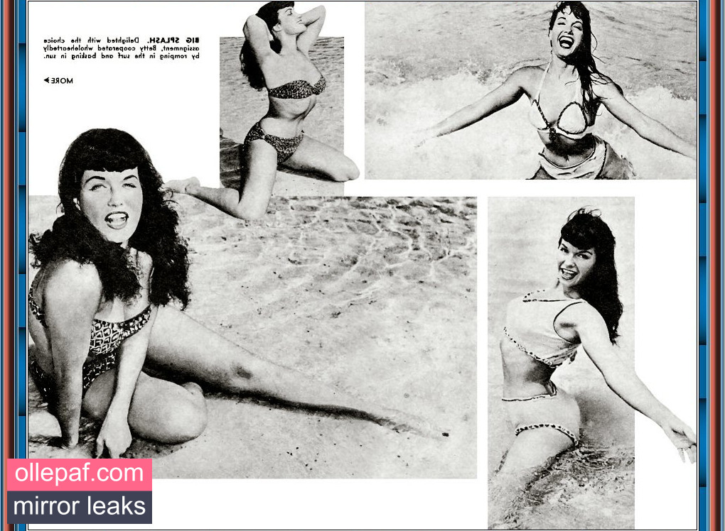 Latest Leaks Bettie Page Nude #463 - Fapello