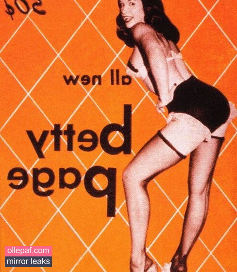 Latest Leaks Bettie Page Nude #471 - Fapello