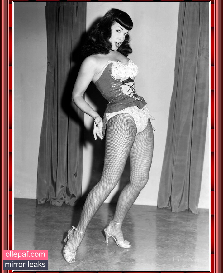 Latest Leaks Bettie Page Nude #503 - Fapello