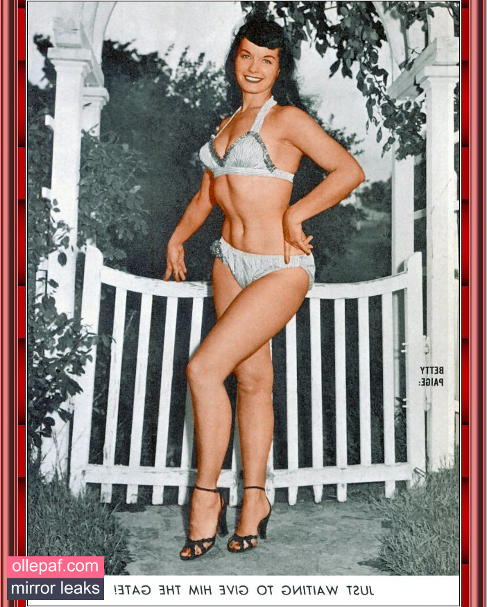 Latest Leaks Bettie Page Nude #507 - Fapello