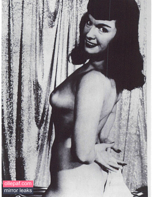 Latest Leaks Bettie Page Nude #509 - Fapello