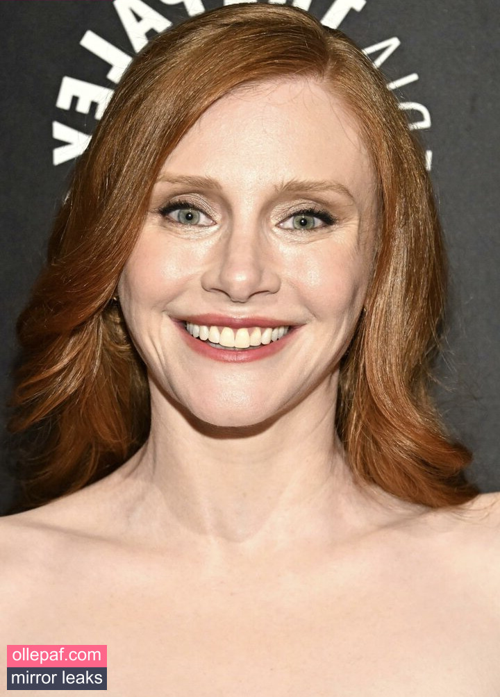 Latest Leaks Bryce Dallas Howard Nude #196 - Fapello