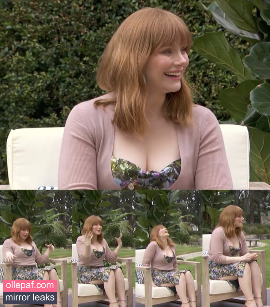 Latest Leaks Bryce Dallas Howard Nude #214 - Fapello
