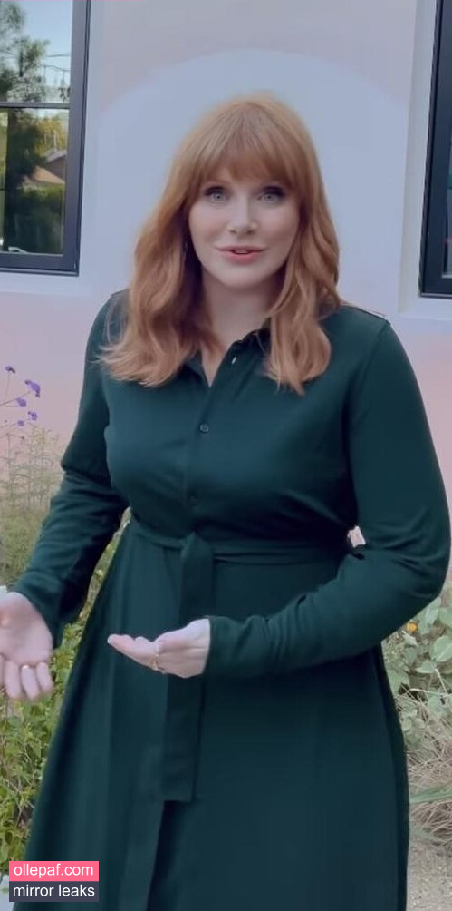 Latest Leaks Bryce Dallas Howard Nude #224 - Fapello
