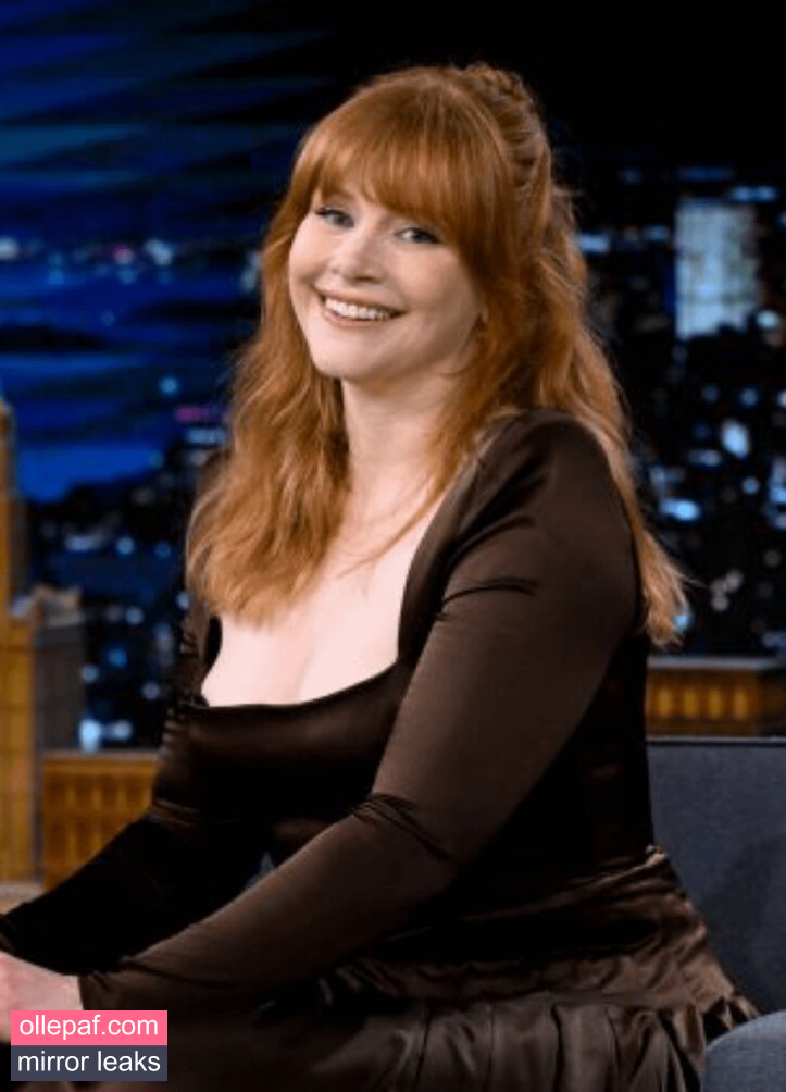 Latest Leaks Bryce Dallas Howard Nude #243 - Fapello