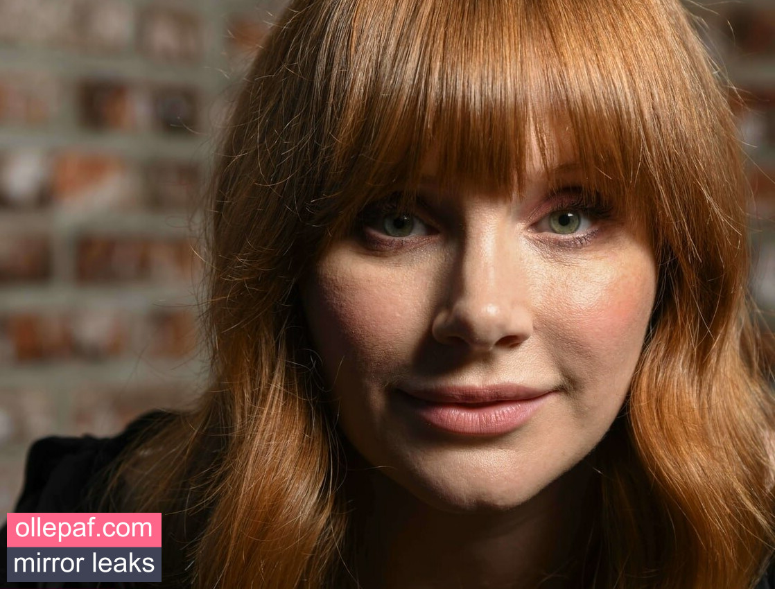 Latest Leaks Bryce Dallas Howard Nude #307 - Fapello