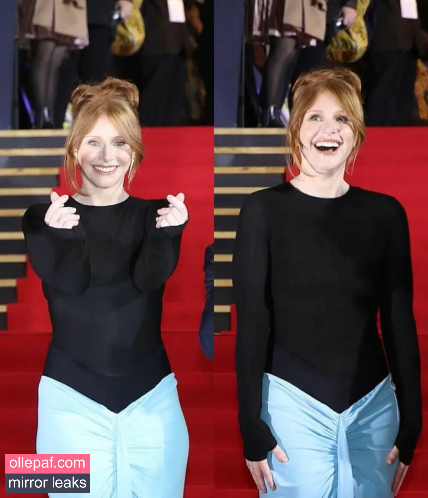 Latest Leaks Bryce Dallas Howard Nude #536 - Fapello