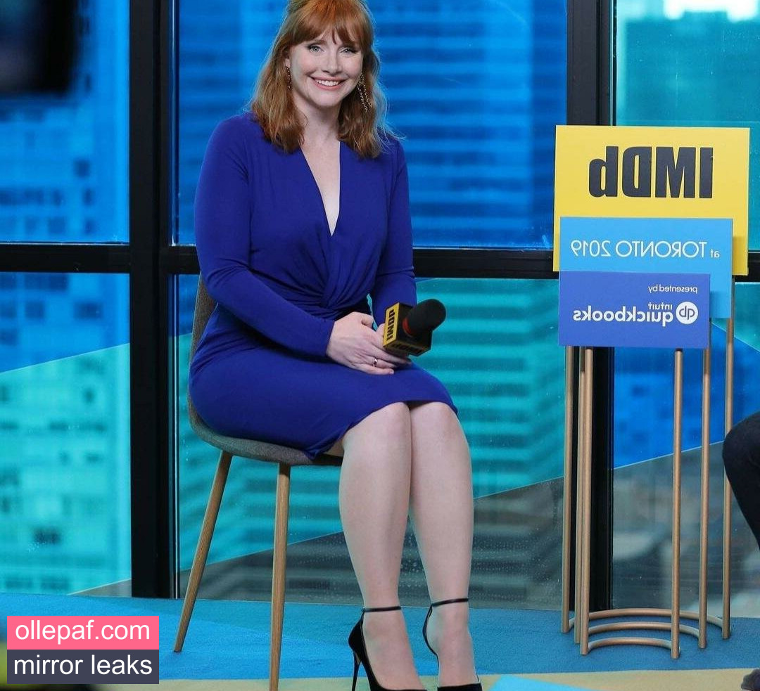 Latest Leaks Bryce Dallas Howard Nude #578 - Fapello
