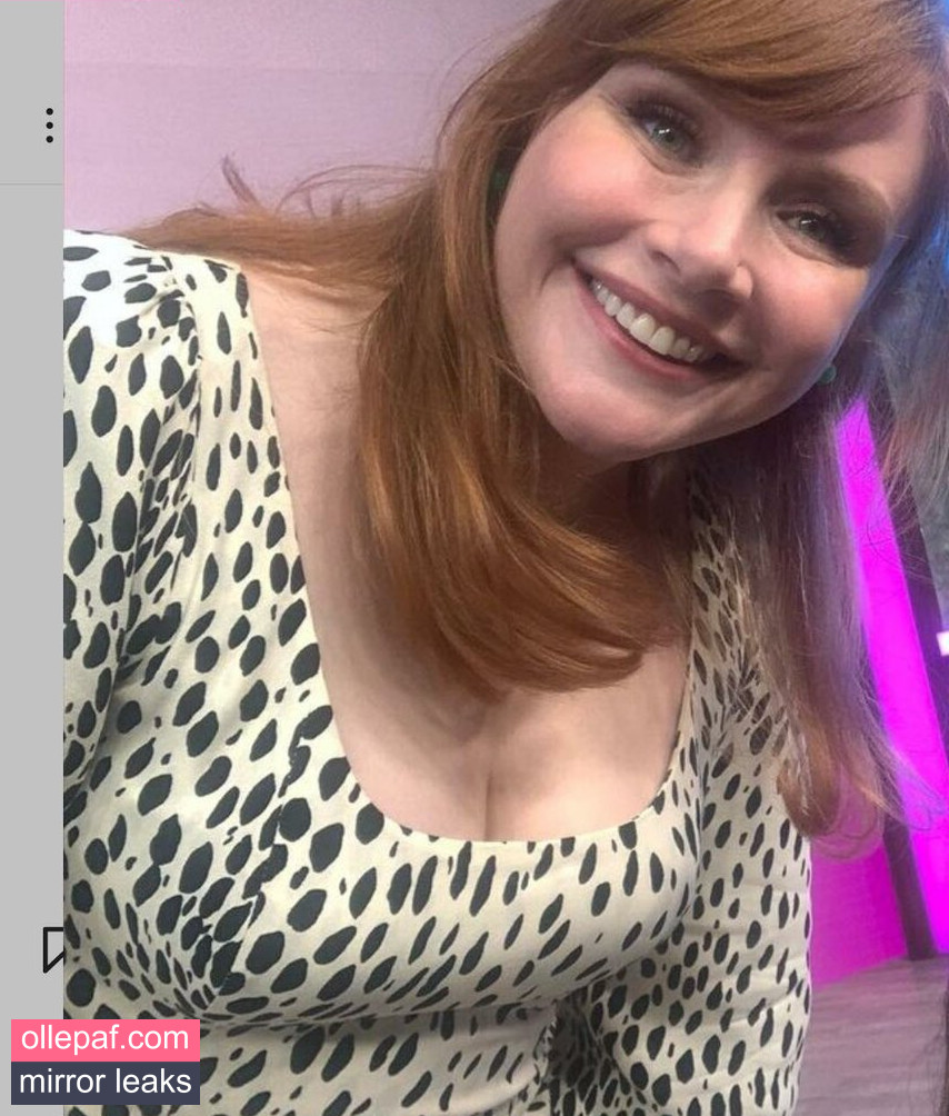 Latest Leaks Bryce Dallas Howard Nude #587 - Fapello