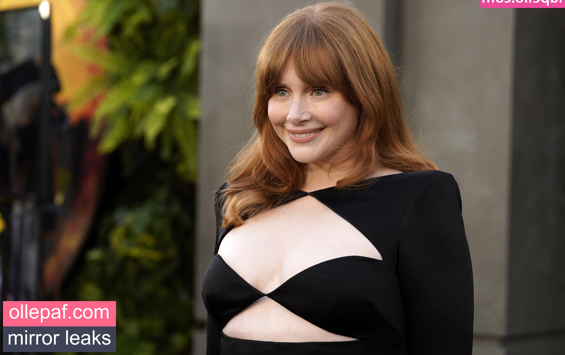 Latest Leaks Bryce Dallas Howard Nude #609 - Fapello
