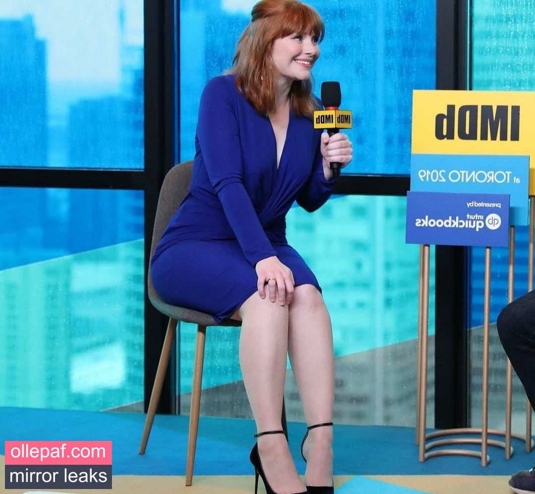 Latest Leaks Bryce Dallas Howard Nude #654 - Fapello