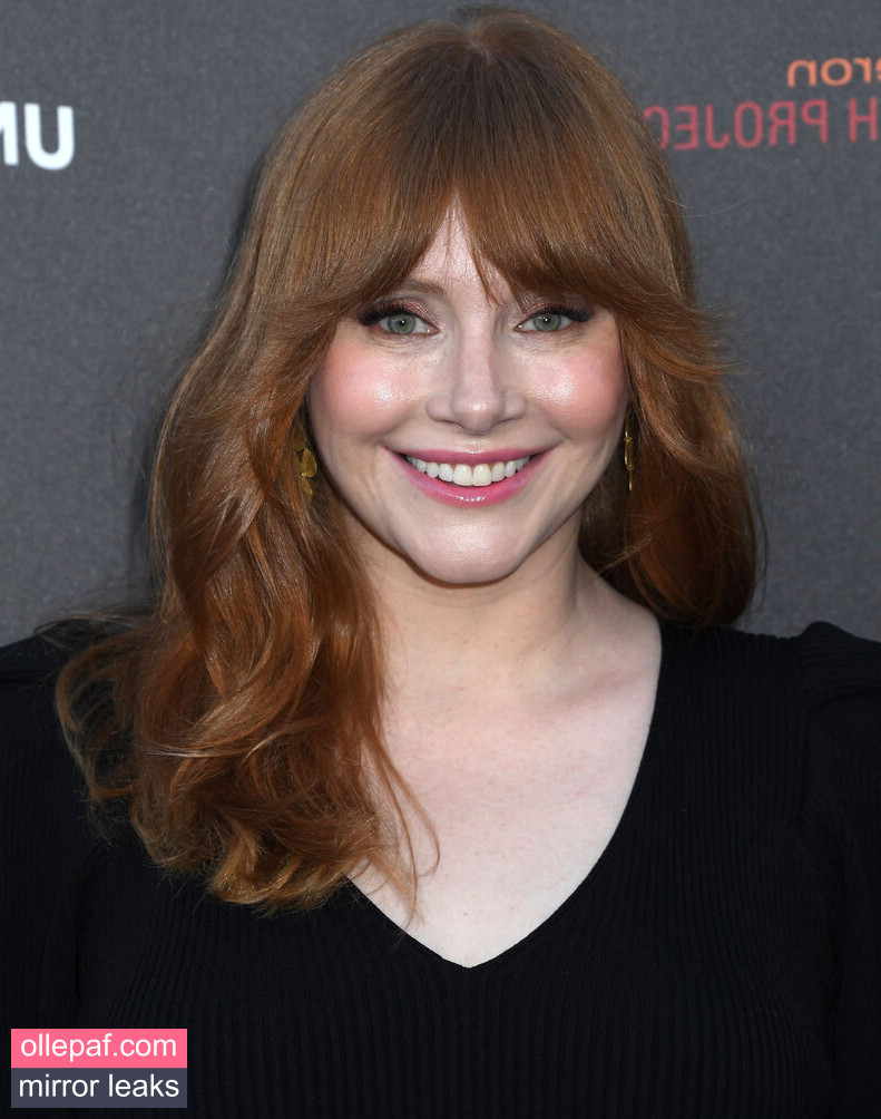 Latest Leaks Bryce Dallas Howard Nude #677 - Fapello