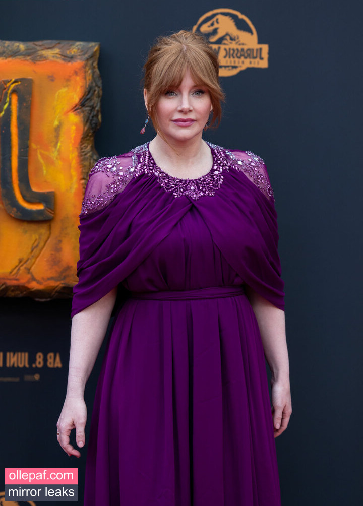 Latest Leaks Bryce Dallas Howard Nude #700 - Fapello