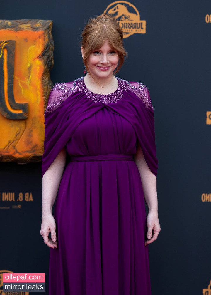 Latest Leaks Bryce Dallas Howard Nude #701 - Fapello