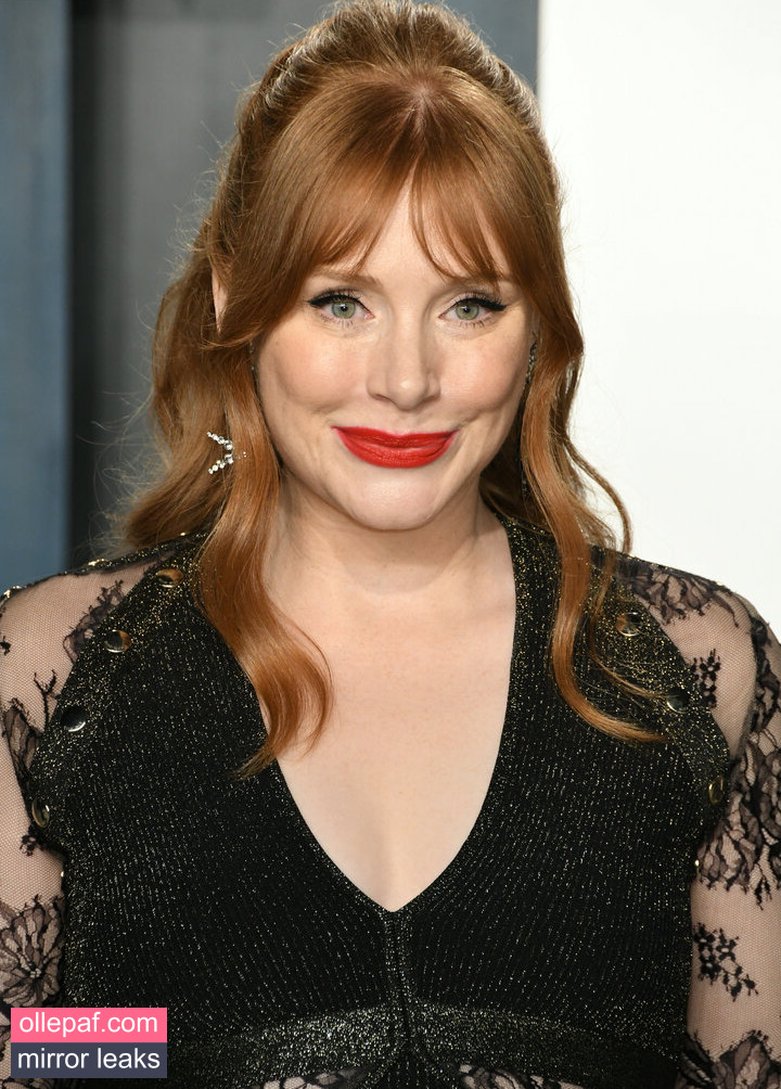 Latest Leaks Bryce Dallas Howard Nude #722 - Fapello