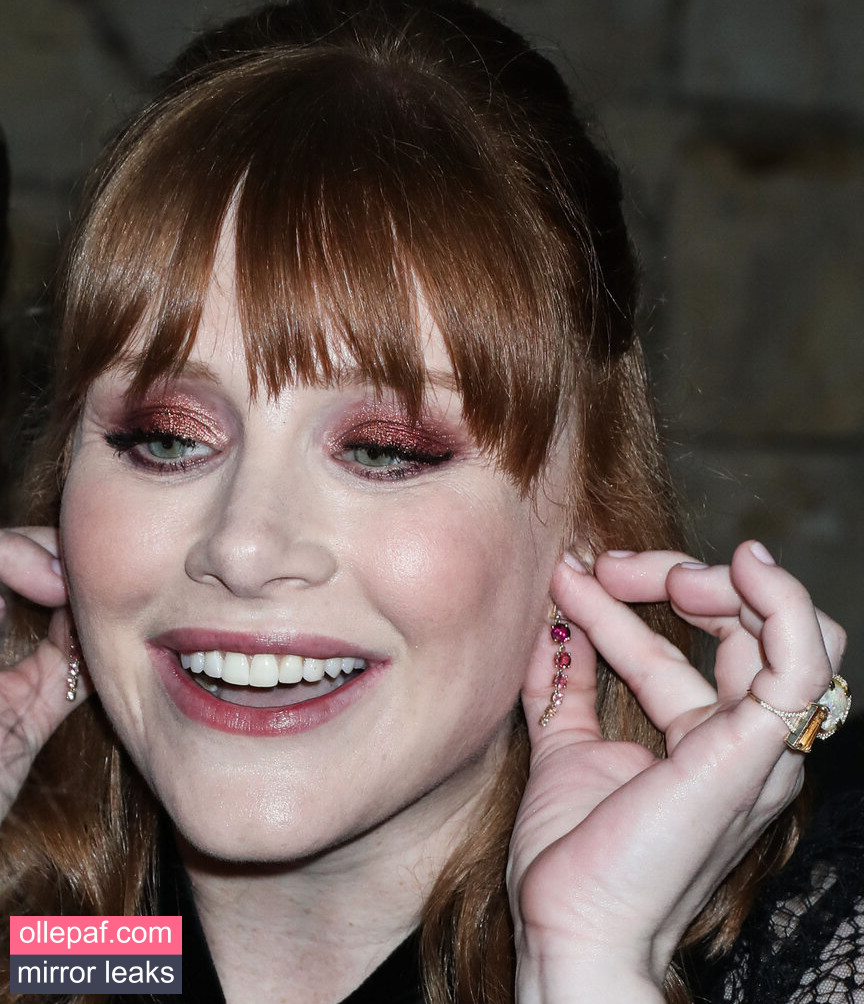 Latest Leaks Bryce Dallas Howard Nude #749 - Fapello