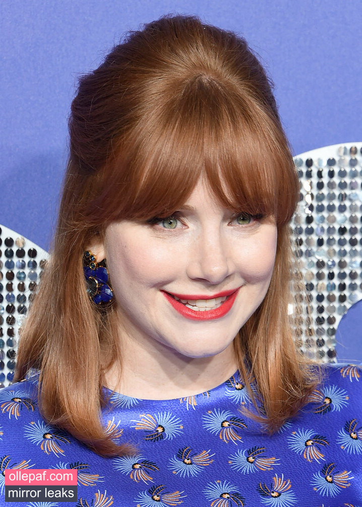 Latest Leaks Bryce Dallas Howard Nude #815 - Fapello