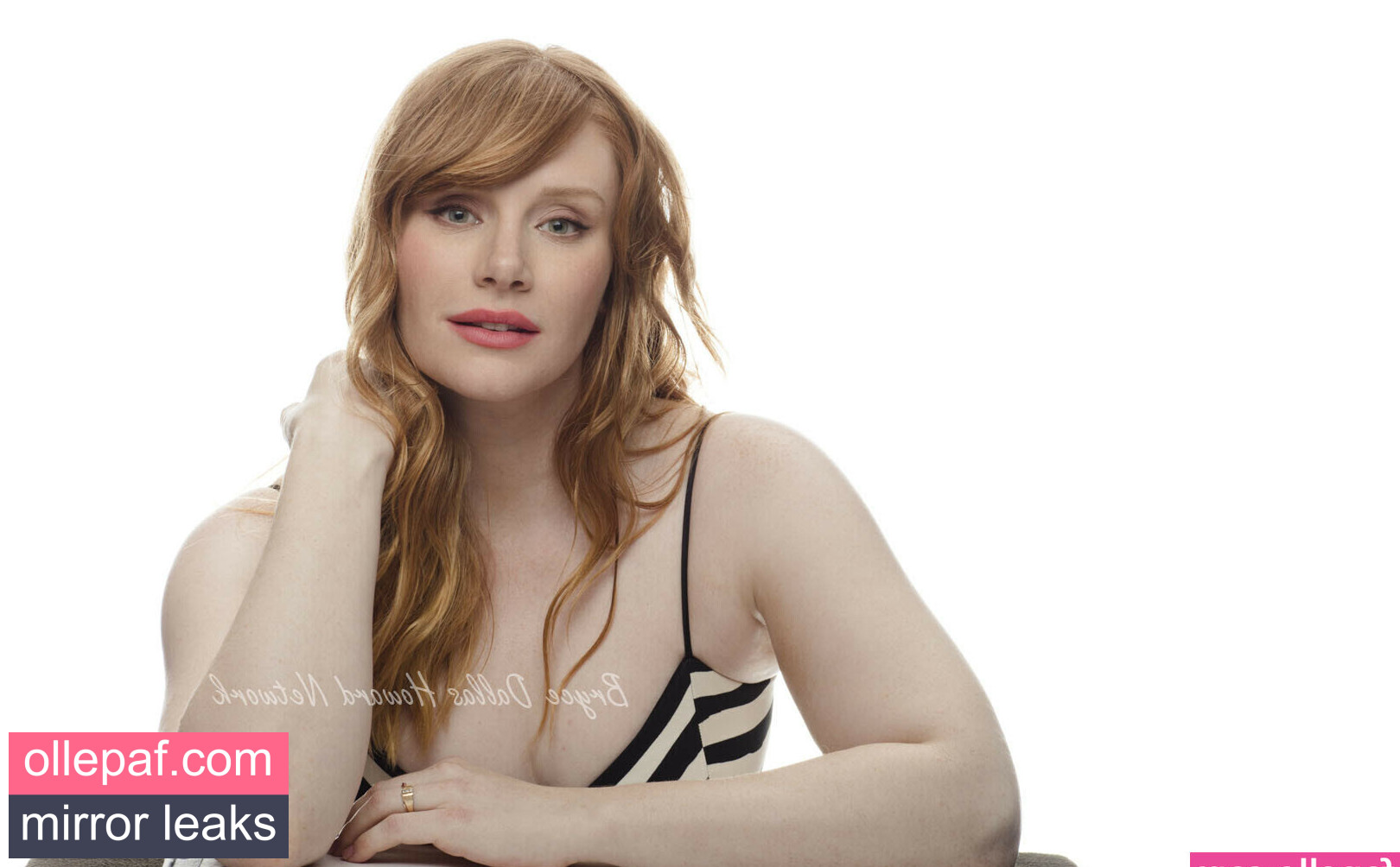 Latest Leaks Bryce Dallas Howard Nude #829 - Fapello