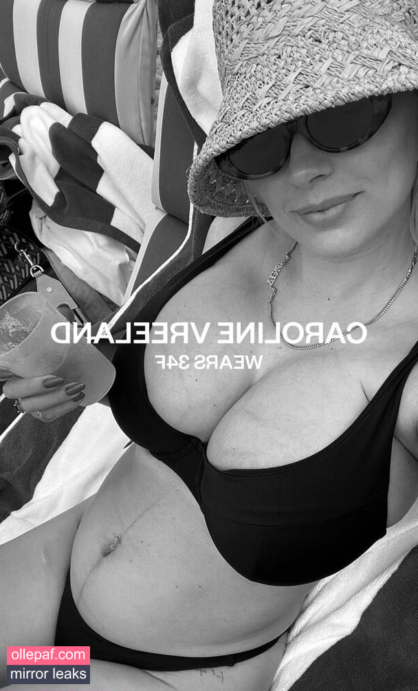 Latest Leaks Caroline Vreeland Nude #752 - Fapello