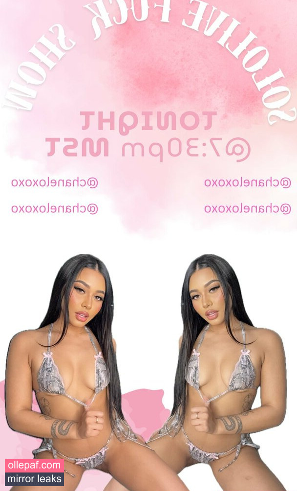 Latest Leaks chaneloxoxo Nude #24 - Fapello