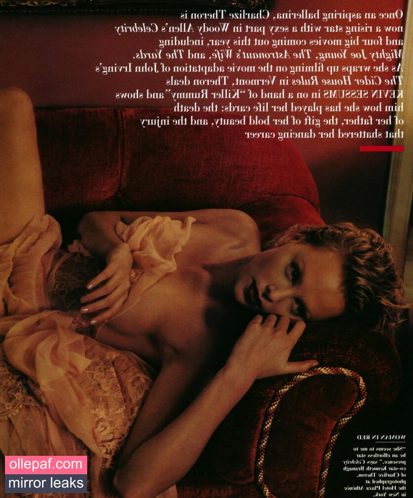 Latest Leaks Charlize Theron Nude #329 - Fapello